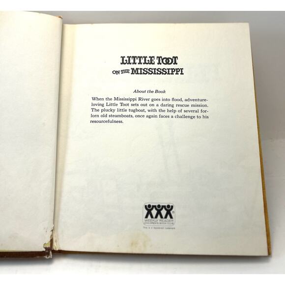 Lot of 2 Little Toot on Mississippi & On Thames by Hardie Gramatky Weekly Reader - Picture 10 of 14